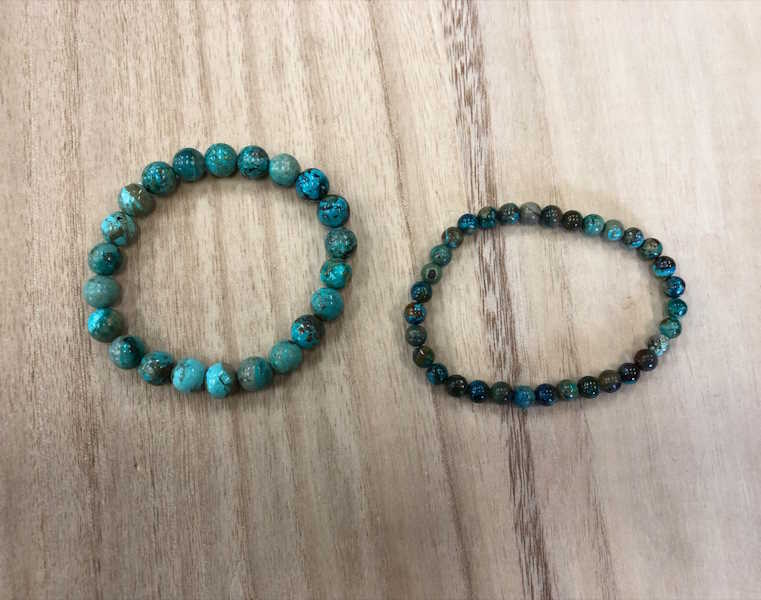 Pulsera Crisocola bola